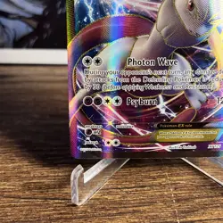 Mewtwo EX XY125 Full Art Black Star Promo Holo Pokemon Card Full Art Rare LP - Image 5