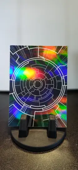 Bakugan Custom Card "Doom - Death" Holographic Foil Glitter Gate Cards Metal - Image 4