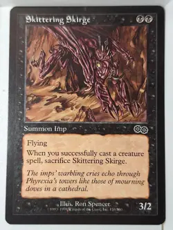 Skittering Skirge - Urzas Saga - Magic the Gathering MTG Nice! - Image 1