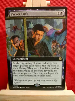 Parker Luck (Extended Art) - Marvel's Spider-Man - NM - MTG - Image 1
