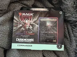 MTG Duskmourn: House of Horror Commander Deck - Endless Punishment NEW IN BOX - Image 1