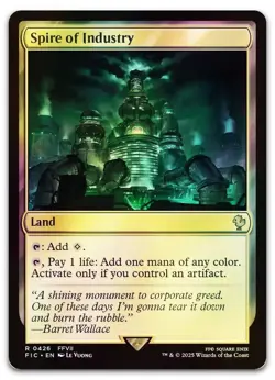 Spire of Industry (Surge Foil) #426 (NM) Final Fantasy FIC Magic MTG - Image 1