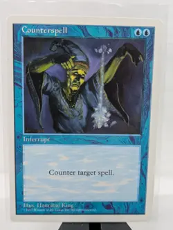x4 - 1997 - MTG - Fifth Edition - Counterspell - Playset x4 - Image 2