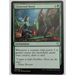 Elemental Bond, Commander 2017 (C17) #148 NM MTG - Image 1