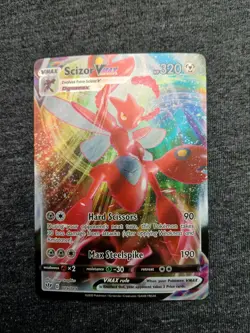 Pokemon TCG Scizor VMAX 119/189 Darkness Ablaze Full Art Ultra Rare NM - Image 1