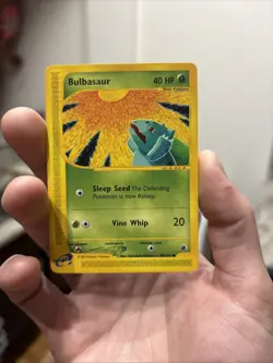 MINT Pokemon TCG Bulbasaur Expedition Base Set Card 95/165 Grass Starter Invest - Image 1