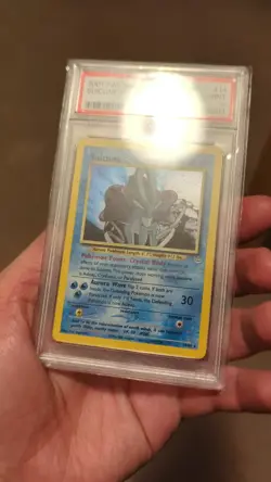 2001 Pokemon Suicune (14/64) Holo Neo Revelation PSA 9 - Image 2