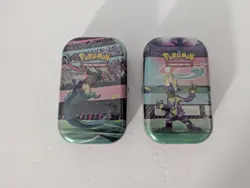 2x Pokemon Galar Power Mini Tins Sealed 2020 Code C22 (possible evolving skies) - Image 1
