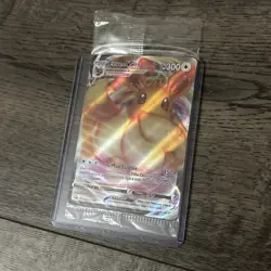 SEALED Pokemon Eevee VMAX SWSH087 Shining Fates Holo Black Star Promo - Image 2