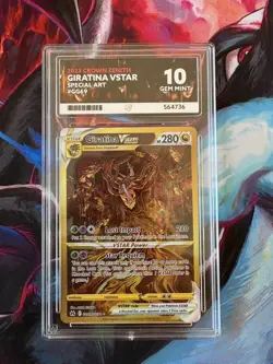 Pokemon Giratina VSTAR Crown Zenith GG69/GG70 Ace 10 *Perfect Subgrade* - Image 2