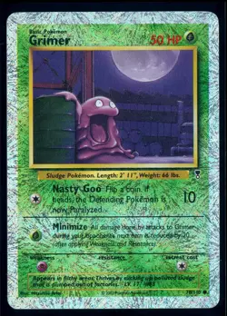 Pokemon LEGENDARY COLLECTION - #78/110 Grimer - Reverse Holo - ENG - LP - Image 1