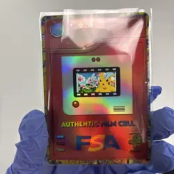 Pokemon FSA Film Cell Pikachu In Field From Pikachu’s Vacation 1998 Movie Short - Image 1
