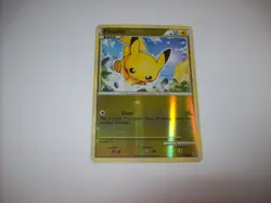 Pikachu 61/90 Common Reverse Holo HGSS Undaunted Pokemon MP Free Shipping - Image 2
