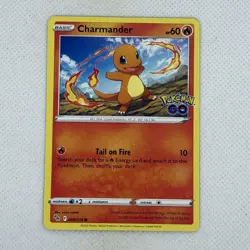 Pokemon TCG | Charmander 8/78 Common | Pokemon Go! - Image 1