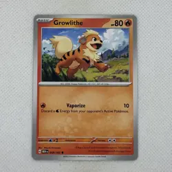 Pokemon TCG | Growlithe 58/165 | Common SV 151 MEW! - Image 1