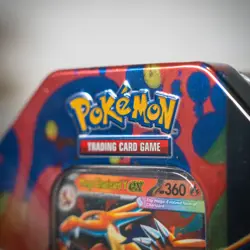 Pokemon TCG: Mega Charizard Y Ex Tin - New & Sealed ✅ - Image 3
