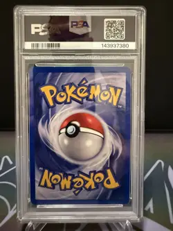 Pokemon 2000 1st Edition Giovanni's Nidoking Holo 7/132 PSA 7 CLEAN! - Image 2