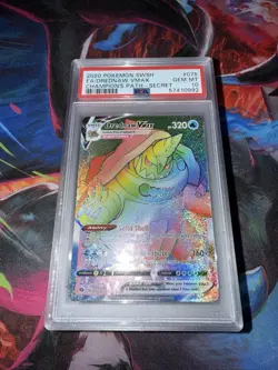 Pokemon Drednaw VMAX 075/073 Champion's Path Secret Rare Holo PSA 10 - Image 1