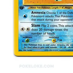 Wooper - 82/111 - 1st EDITION - Neo Genesis - Pokemon TCG - [NM] - Image 2