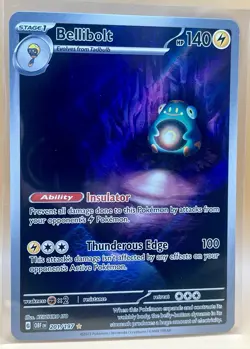 Bellibolt 201/197 – Obsidian Flames (Illustration Rare) – NM – 2023 Pokemon TCG - Image 5