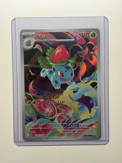 Pokemon Ivysaur Full Art Holo Me01: Mega Evolution Rare 134/132 110 HP - Image 1