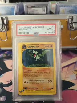 2003 Pokemon Skyridge Aerodactyl #1 PSA 10 - Image 1