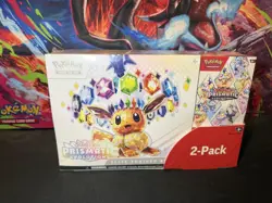 Pokemon TCG Prismatic Evolutions Costco 2-Pack - ETB & Booster Bundle Sealed - Image 1