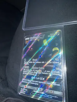 Pokemon Umbreon GX Ultra Rare Full Art Holo 142/149 SM Base Set 200 HP English - Image 2