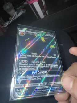 Pokemon Umbreon GX Ultra Rare Full Art Holo 142/149 SM Base Set 200 HP English - Image 3