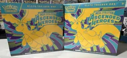Pokemon TCG Mega Evolution Ascended Heroes Elite Trainer Box Sealed 2-Pack - Image 1
