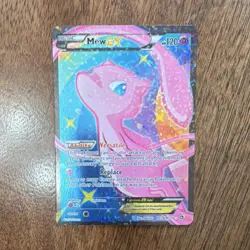 Pokemon Mew EX Full Art Ultra Rare Holo Legendary Treasures RC24/RC25 - Image 1