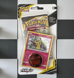 Team Up Sealed Checklane Blister Pack - 2019 Pokemon Sun & Moon w/ Mimikyu SM163 - Image 1