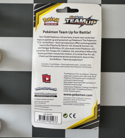 Team Up Sealed Checklane Blister Pack - 2019 Pokemon Sun & Moon w/ Mimikyu SM163 - Image 2