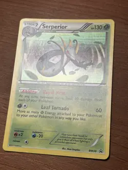 Serperior BW20 Pokemon Black & White Holo Promo LP - Image 3