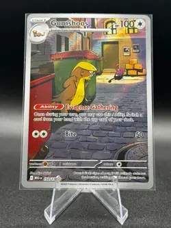 Gumshoos 153/132 Me01: Mega Evolution Holo Pokemon TCG - Image 1