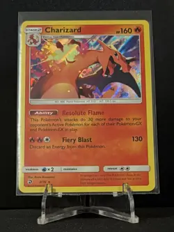 2018 Pokemon Dragon Majesty Charizard Holo Rare 3/70 - Image 1