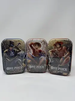 One Piece Tin Pack Set Vol 2 TS-02 - Set of 3 (Full Art Set) OP-13 | Sealed ✅ENG - Image 1