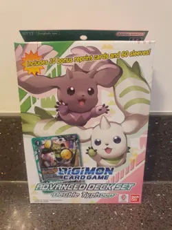 Digimon Card Game Advanced Deck Set: Double Typhoon (ST17) Inc Bonus Pack New - Image 2