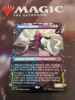 Mtg. Krang & Shredder. Showcase. Teenage Mutant Ninja Turtles. Pack Fresh - Image 1