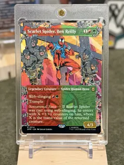 MINT - Scarlet Spider, Ben Reilly - #214 SPM Spider-Man Magic the Gathering MTG - Image 1