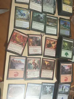 Magic The Gathering 2019 Huge Collection All In Protective Sleeves Organized #2 - Image 2