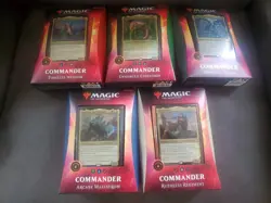 Ikoria Commander 2020 SEALED Set of 5 Decks, English, MTG Magic the Gathering - Image 1