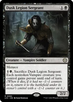Dusk Legion Sergeant - 80 / English / Near Mint MTG - Image 1