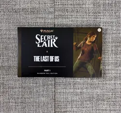 MTG Secret Lair x Playstation The Last of Us Part 1 I FOIL Edition Sealed - Image 1