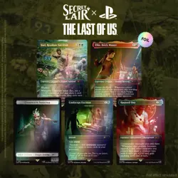 MTG Secret Lair x Playstation The Last of Us Part 1 I FOIL Edition Sealed - Image 3