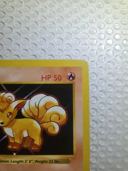 Pokemon TCG Vulpix 1st Edition Base Set Shadowless 68/102 LP Condition - Image 3