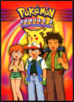 2000 Pokemon TV Animation Series 2 Checklist - Blue Logo - Near Mint - Image 1
