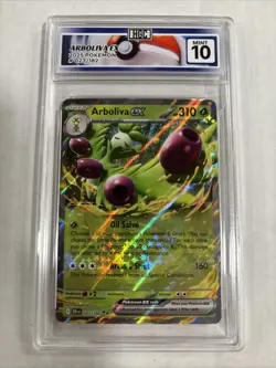 2025 Pokemon Arboliva Ex #23 HGC 10 (sb2( - Image 1