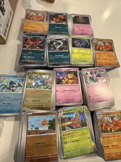 Pokemon Mega Evolution Bulk 1000 Common Cards 250 Reverse Holo Cards 1250 Total - Image 1