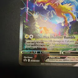 Pokemon TCG Jolteon VMAX SWSH184 JUMBO Promo Card – Special Collection M/NM - Image 5